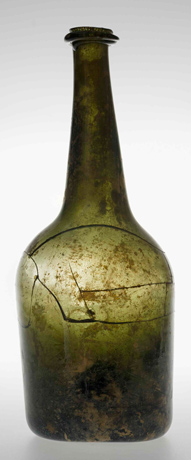 Bouteille à vin de 1730