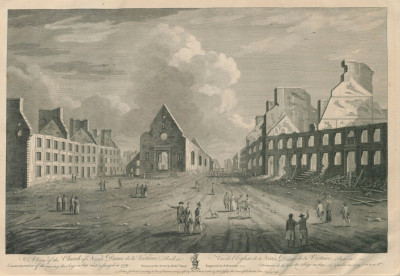 Vue de l'Eglise de Nôtre Dame de la Victoire