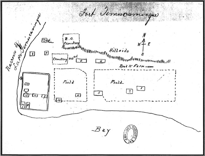 Plan de Fort-Témiscamingue 