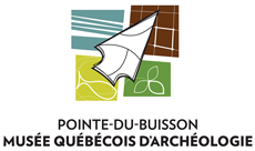 Logo du Musée Québécois d'archéologie Pointe-du-buisson